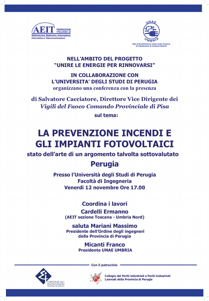 Locandina conferenza